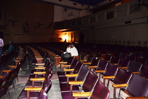 auditorium academy arts fine kolkata